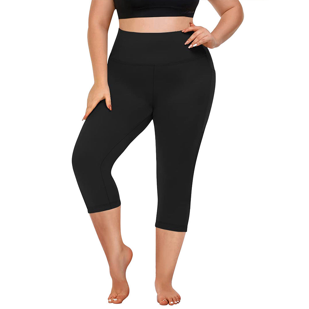 FlorCurve Woman Plus Capri Leggings 1659