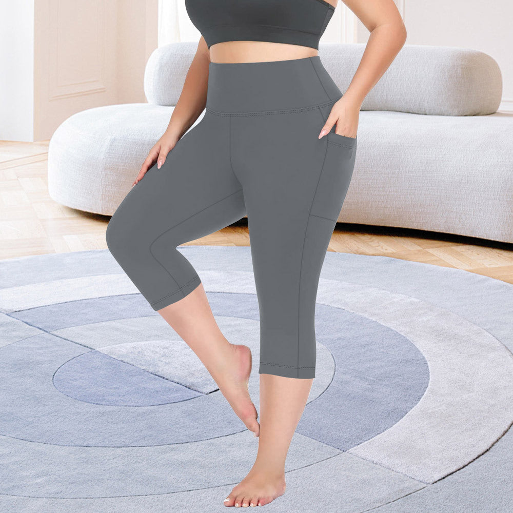 FlorCurve Woman Plus Capri Leggings 1659