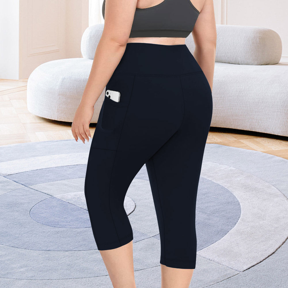 FlorCurve Woman Plus Capri Leggings 1659
